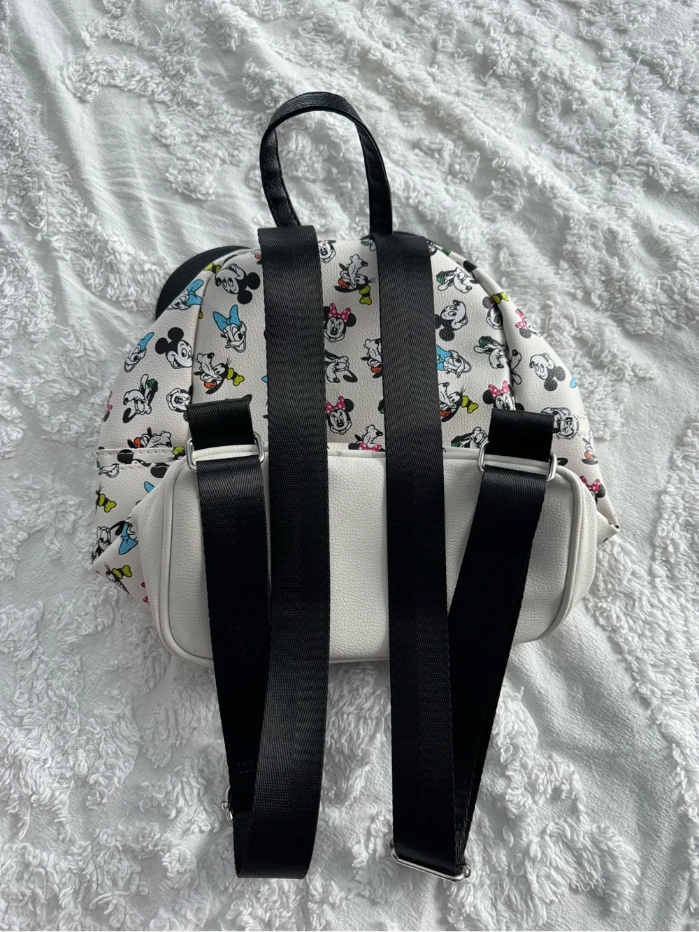 Disney Minnie & Mickey Patterned Mini Backpack